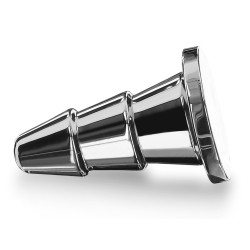 PlayHouse Plug en métal Cone Steel 7.5 x 3.8cm